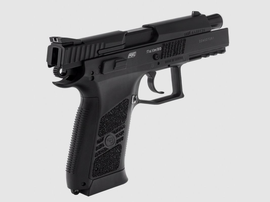 WIATRÓWKA PISTOLET CZ 75 P-07 DUTY BLOW BACK 4,5MM, zdjęcie 4 z 5