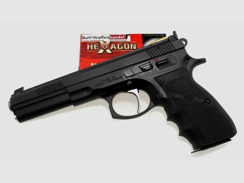 Waffen Oschatz CZ75 Sport II SA (Sport 2) SAO Abzug 6 Zoll Longslide Matchpistole