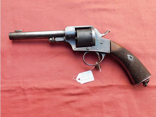 Revolver Aug. Fancotte Schwed. Armee Kal. 11 mm, sehr selten Kavallerierevolver M/1871