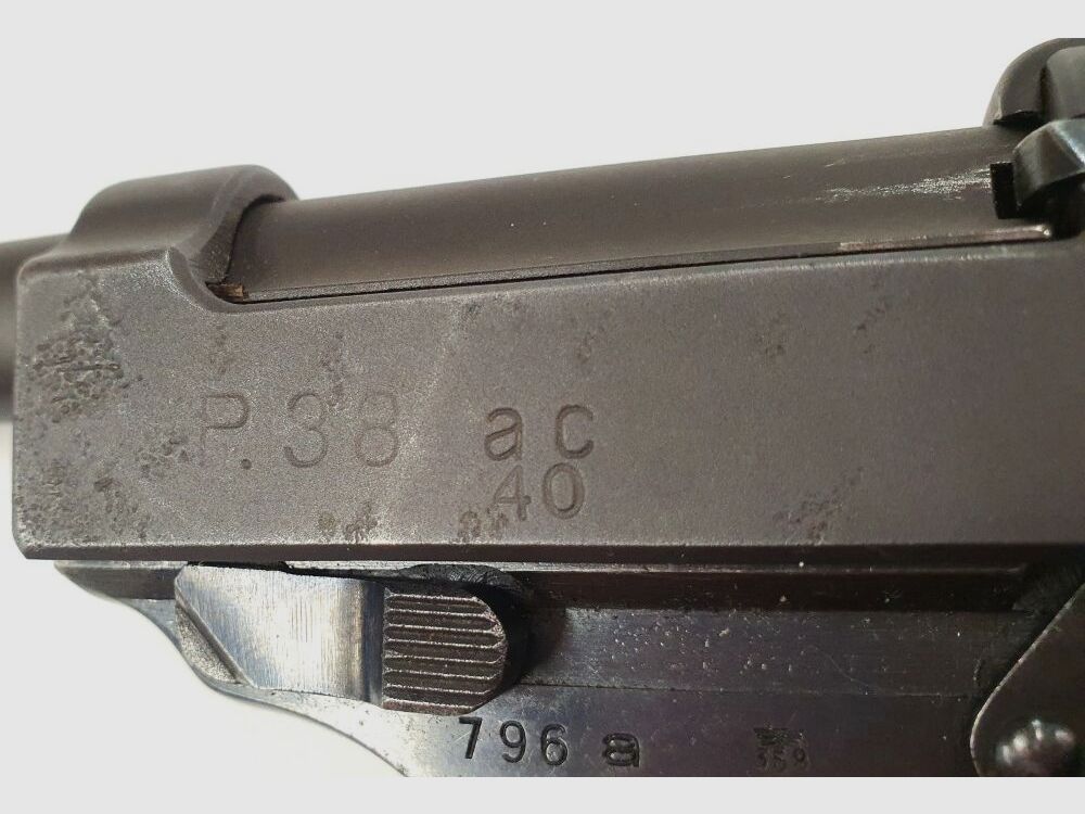 Walther P38 Zeer vroege oorlogsproductie! Een van de eerste 1000 wapens