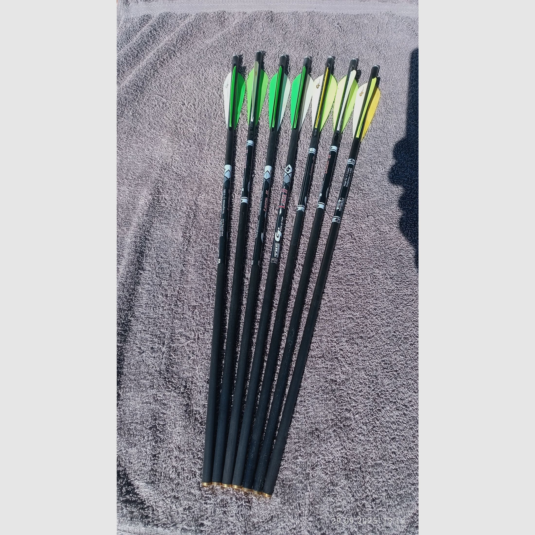 Armbrust Bolzen 20 Zoll GoldTip Laser 2 Flatnock