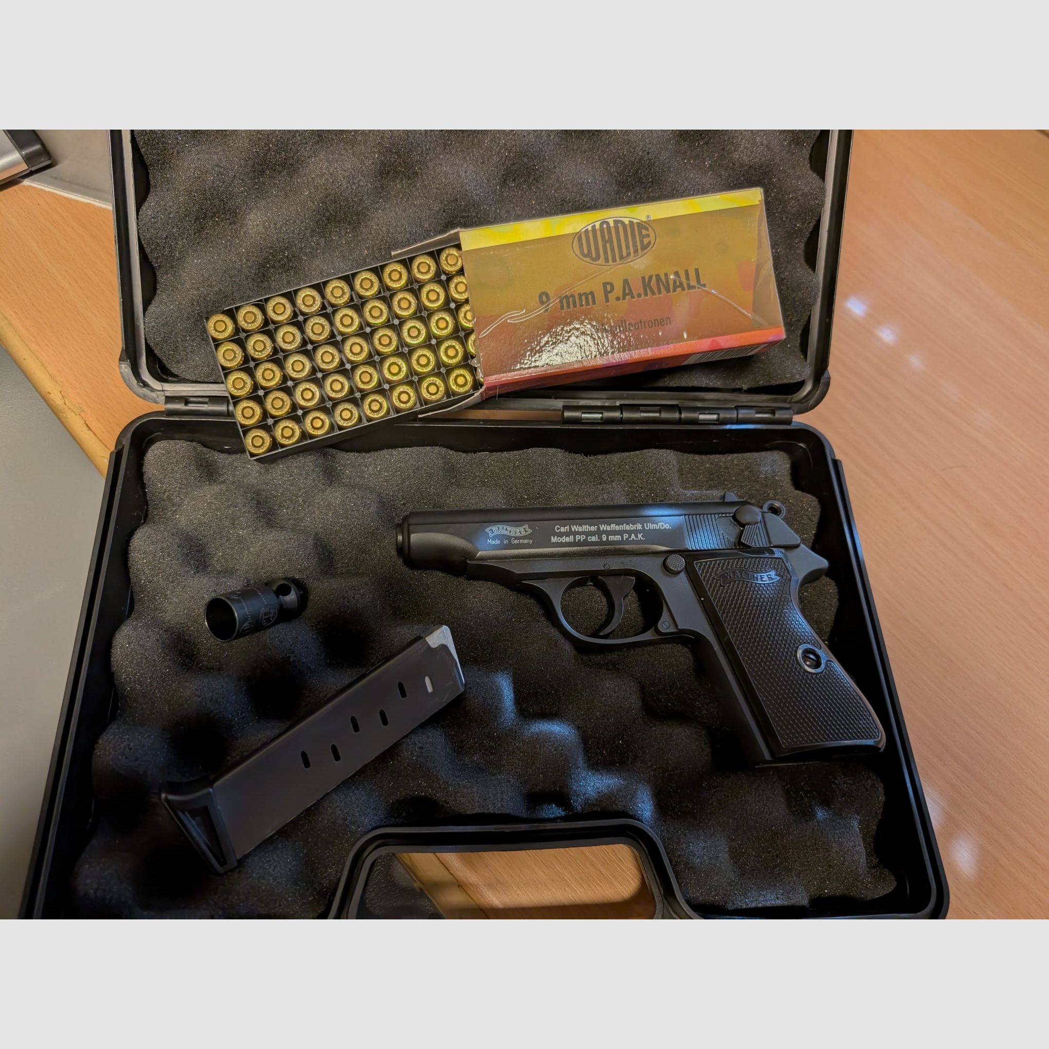 Walther Modelo PP cal. 9mm P.A.K. / en excelente estado / incluyendo envío