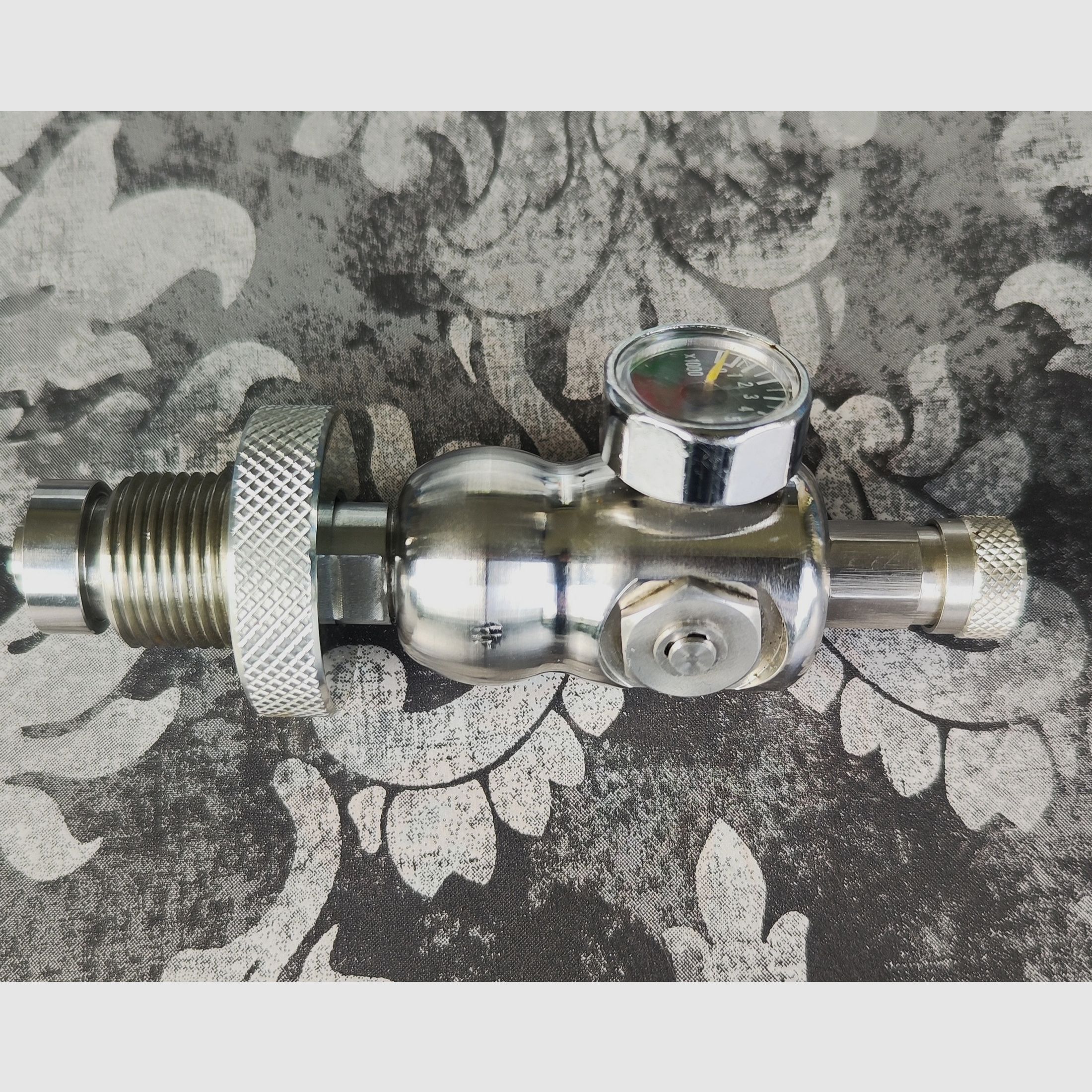 Druckluft Adapter 5/8 Zoll auf Quick Füll 1,8 Zoll 