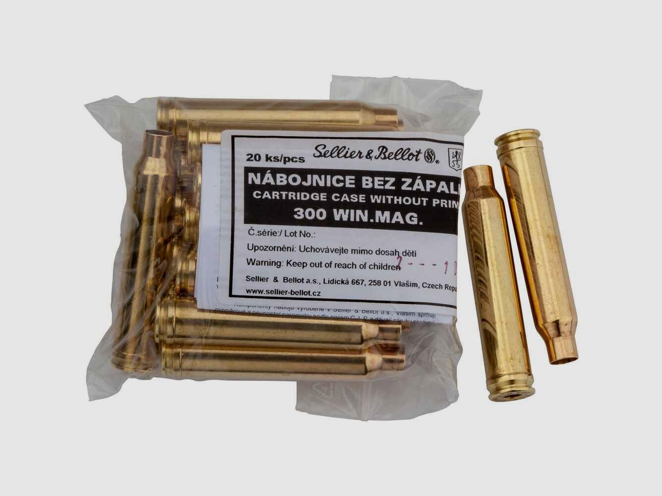 .300 Win. Mag., bossoli Sellier & Bellot