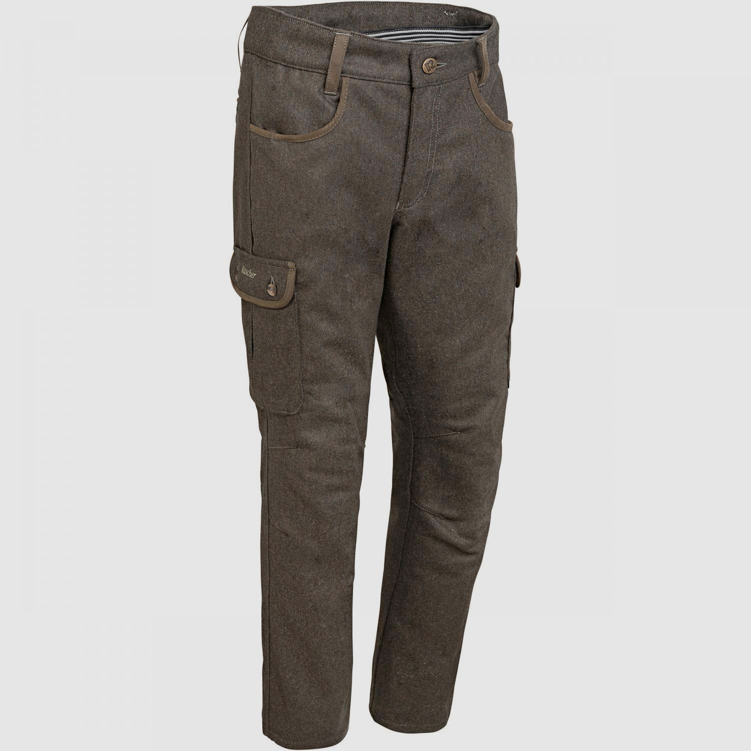 Thermo-Lodenhose "Ludwig" Herren, wattiert (Oliv)