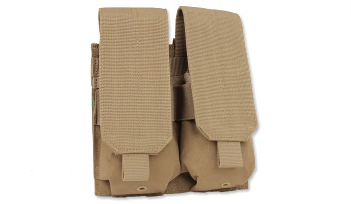 Poche pour 2 ou 4 chargeurs de type M4, M16, Coyote Brown MA4-498 - Condor, image 1 sur 2