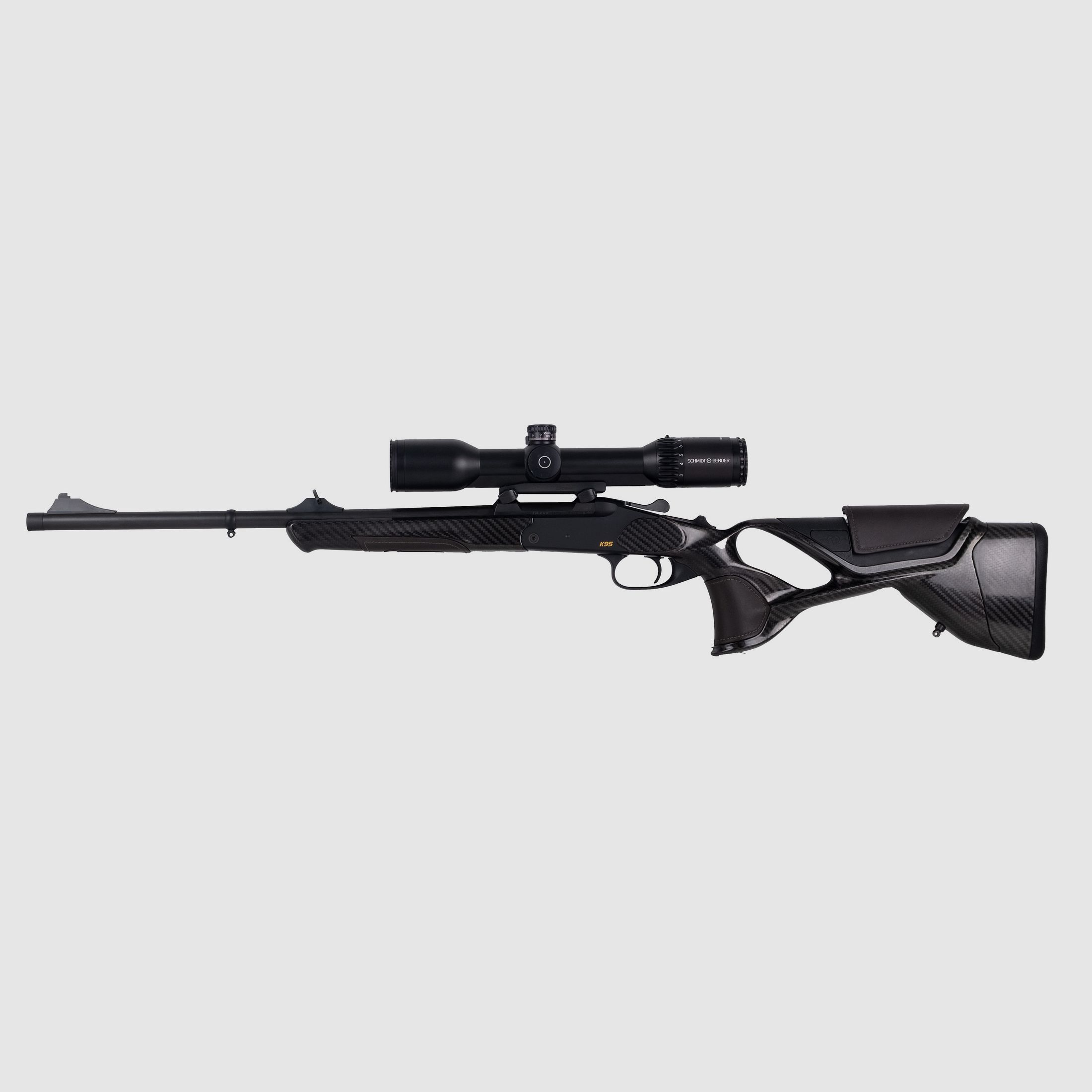 Blaser K95 Carbon Leder .308 Win kipgeweer, afbeelding 2 van 2