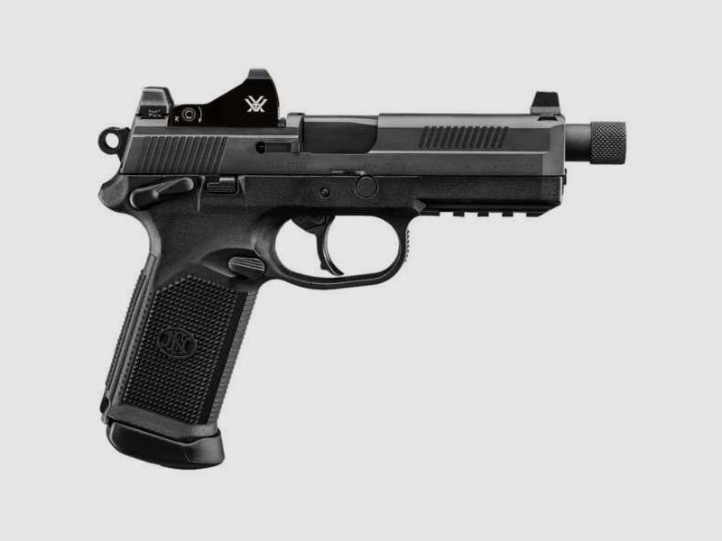 F.N.H.USA FNX 45 Tactical Schwarz Kal.45 ACP + Rotpunkt Vortex Viper, Bild 4 von 6