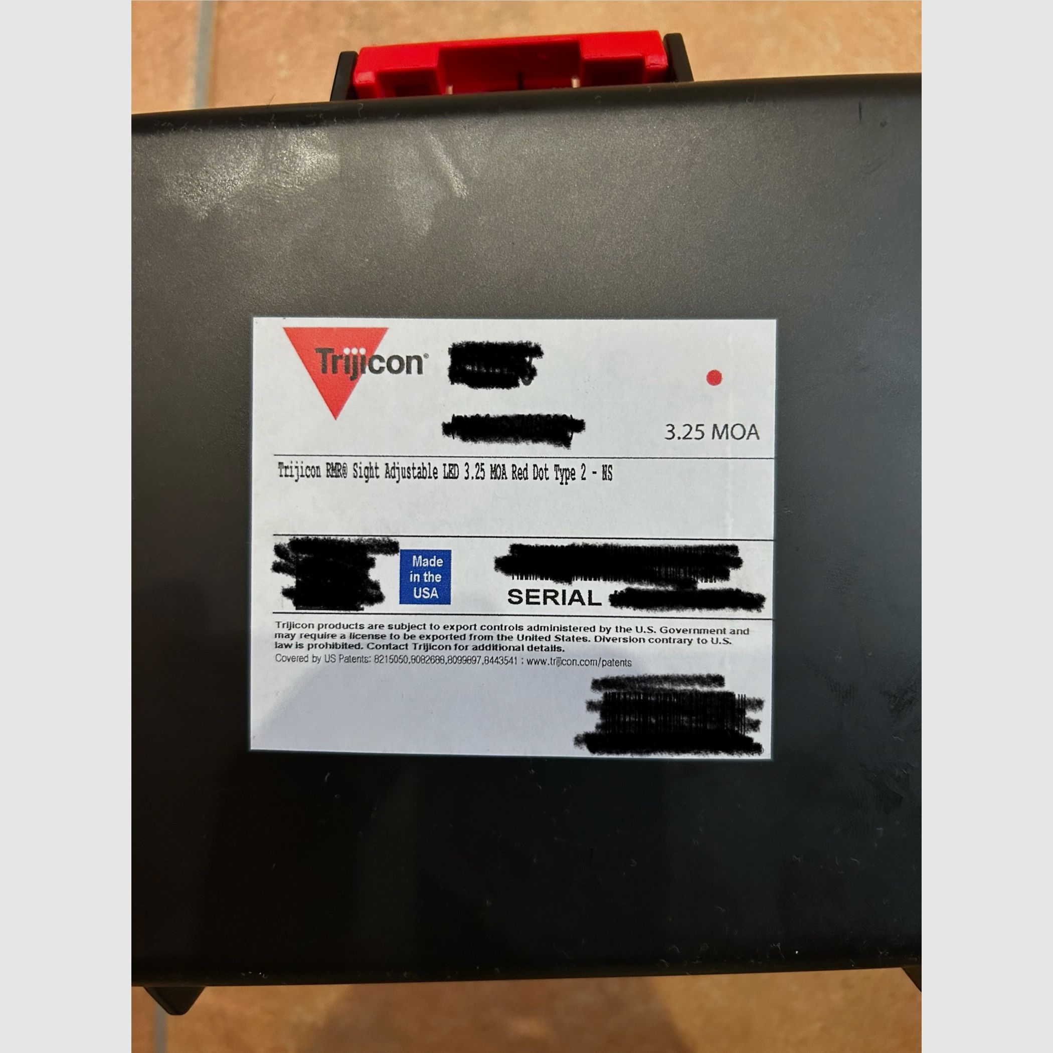 Trijicon RMR Type 2 Red-Dot 3.25 MOA