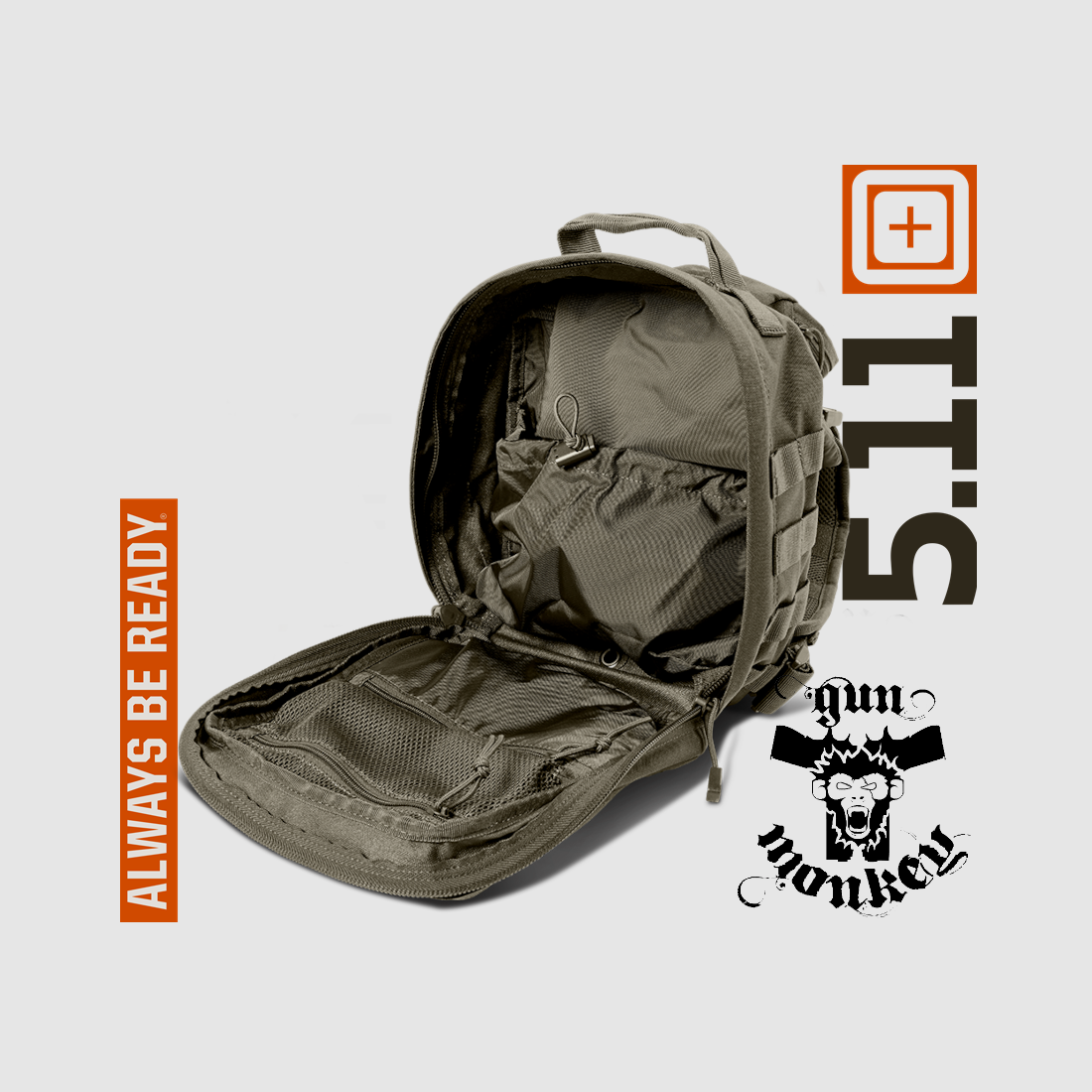 5.11 Rush Moab 6 Tasche, Farbe 188 Tac Od (56963), Bild 5 von 6