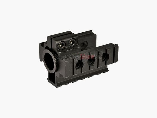 Leapers AR-15 Tri Rail Barrel Mount Black