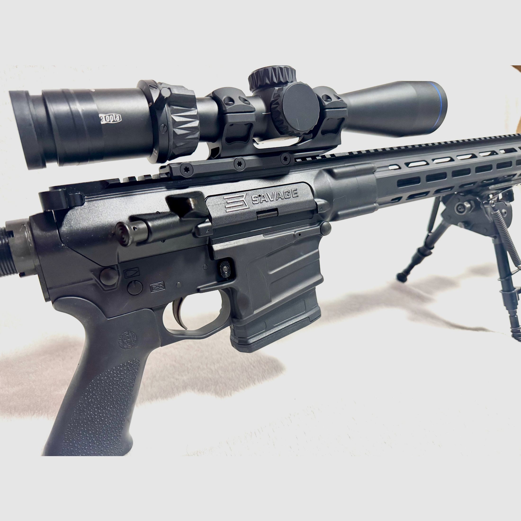 AR-10 Savage MSR-10 Hunter .308 18‘‘ ASE Utra SL5I Schaldämpfer