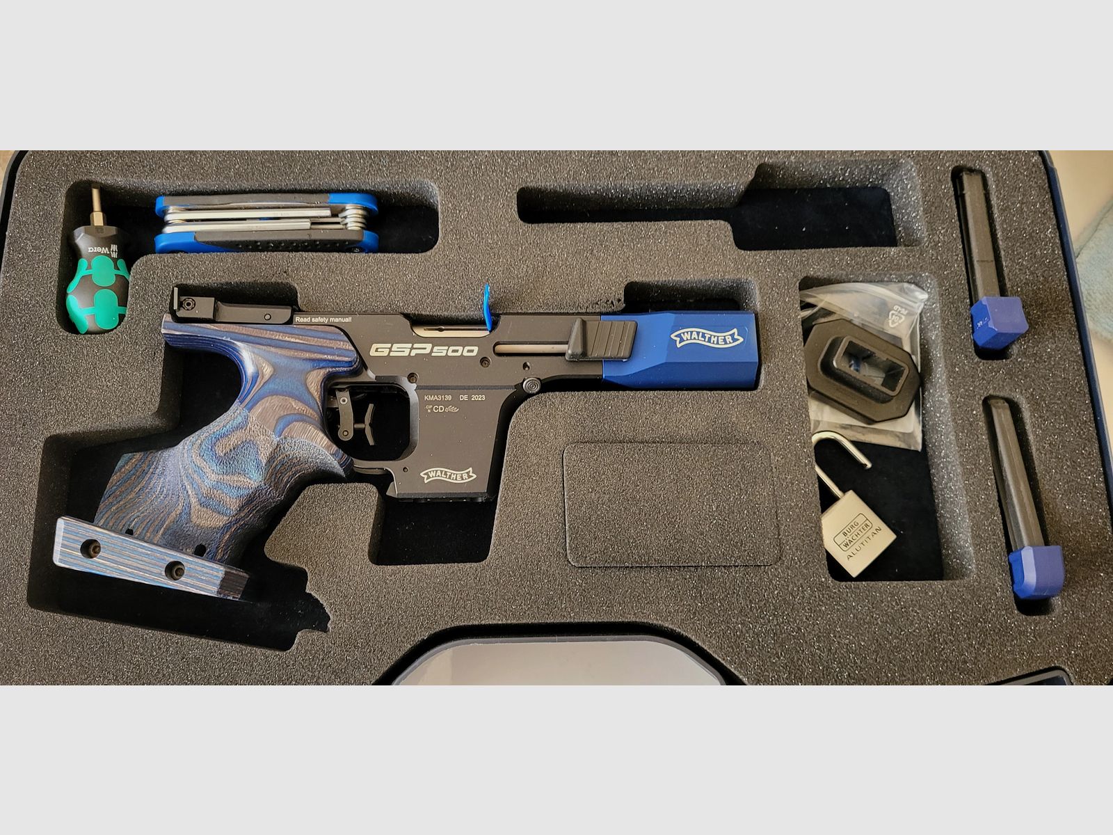 Walther 500 gsp wie neu. 
