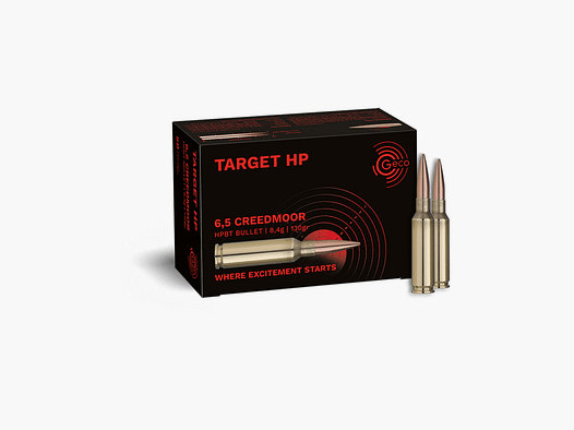 GECO 6,5mm Creedmoor Target HP 8,4g / 130grs 50Stk