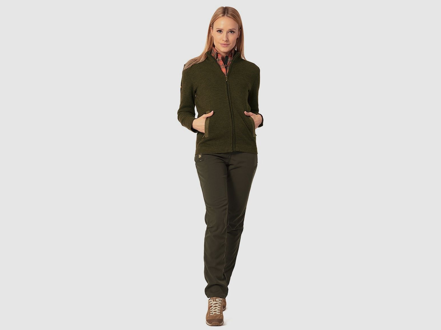 TAGART - Sweter damski Moore Lady - zielony, zdjęcie 1 z 3