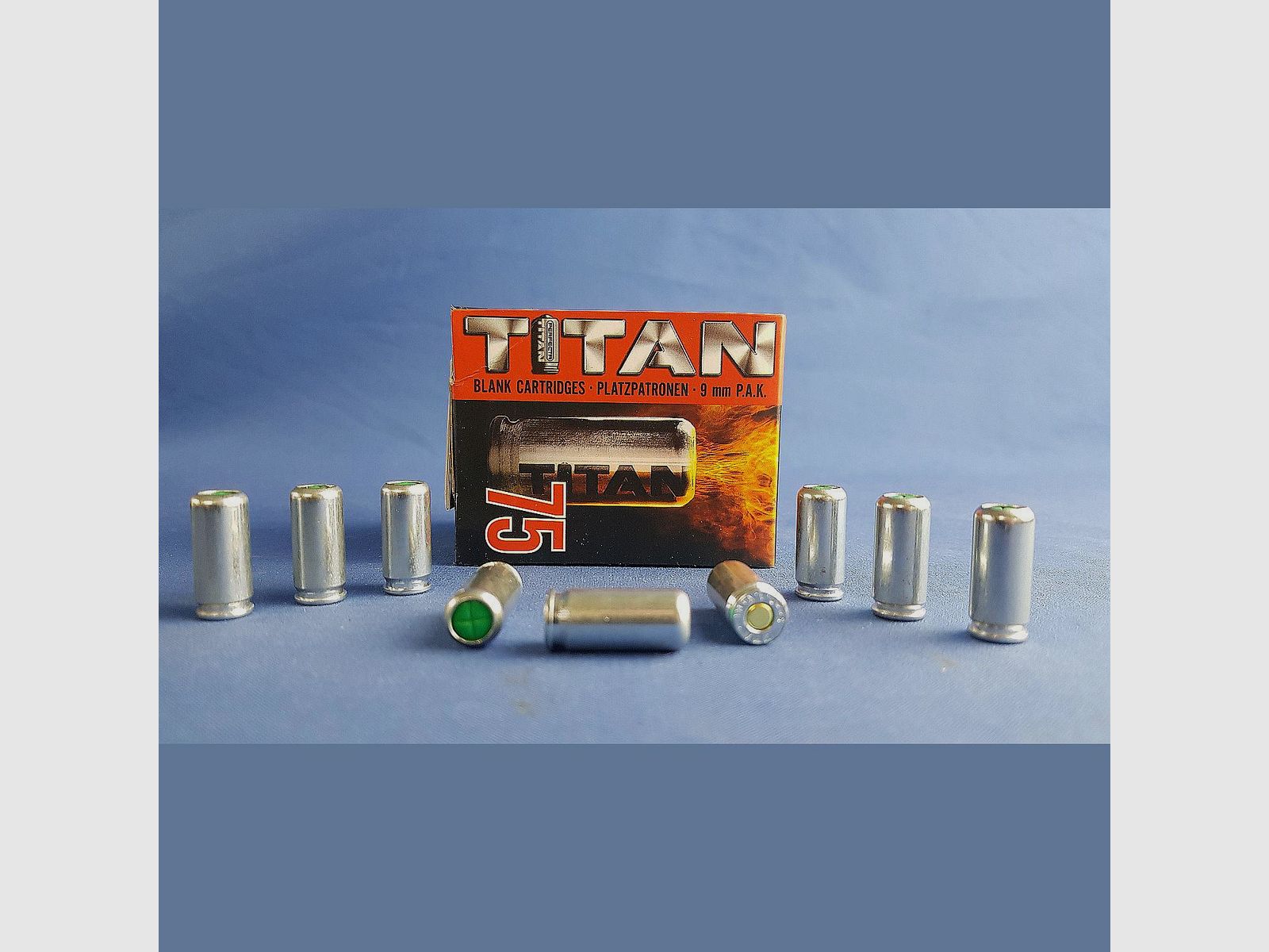 Perfecta Titan Platzpatronen 9mm PAK 75Stück