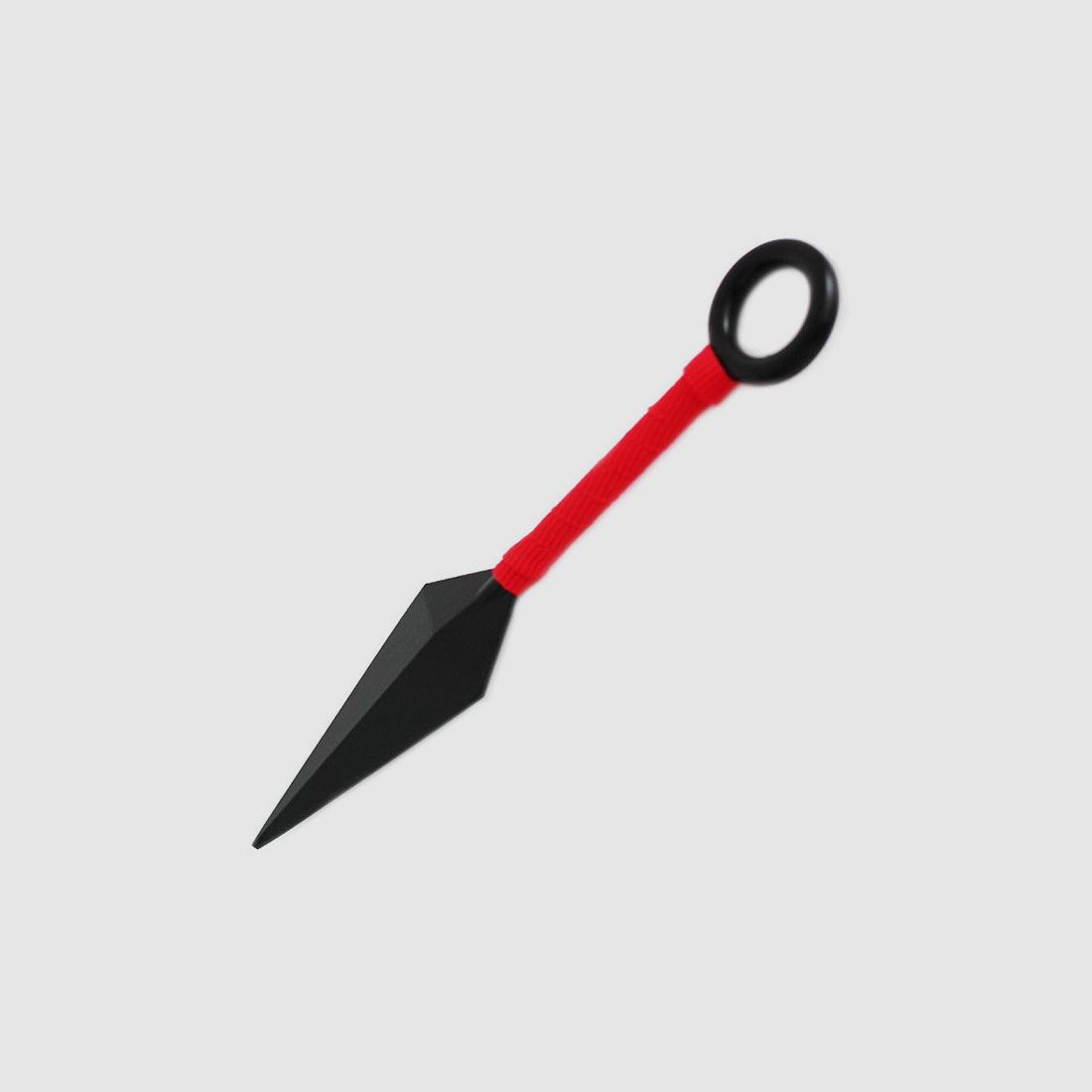 Naruto Kunai mit rotem Stoffband