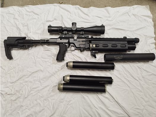 AEA HP Max MK 2 - Mega Set Jads Schalldämpfer mit Kompressor und Zubehör