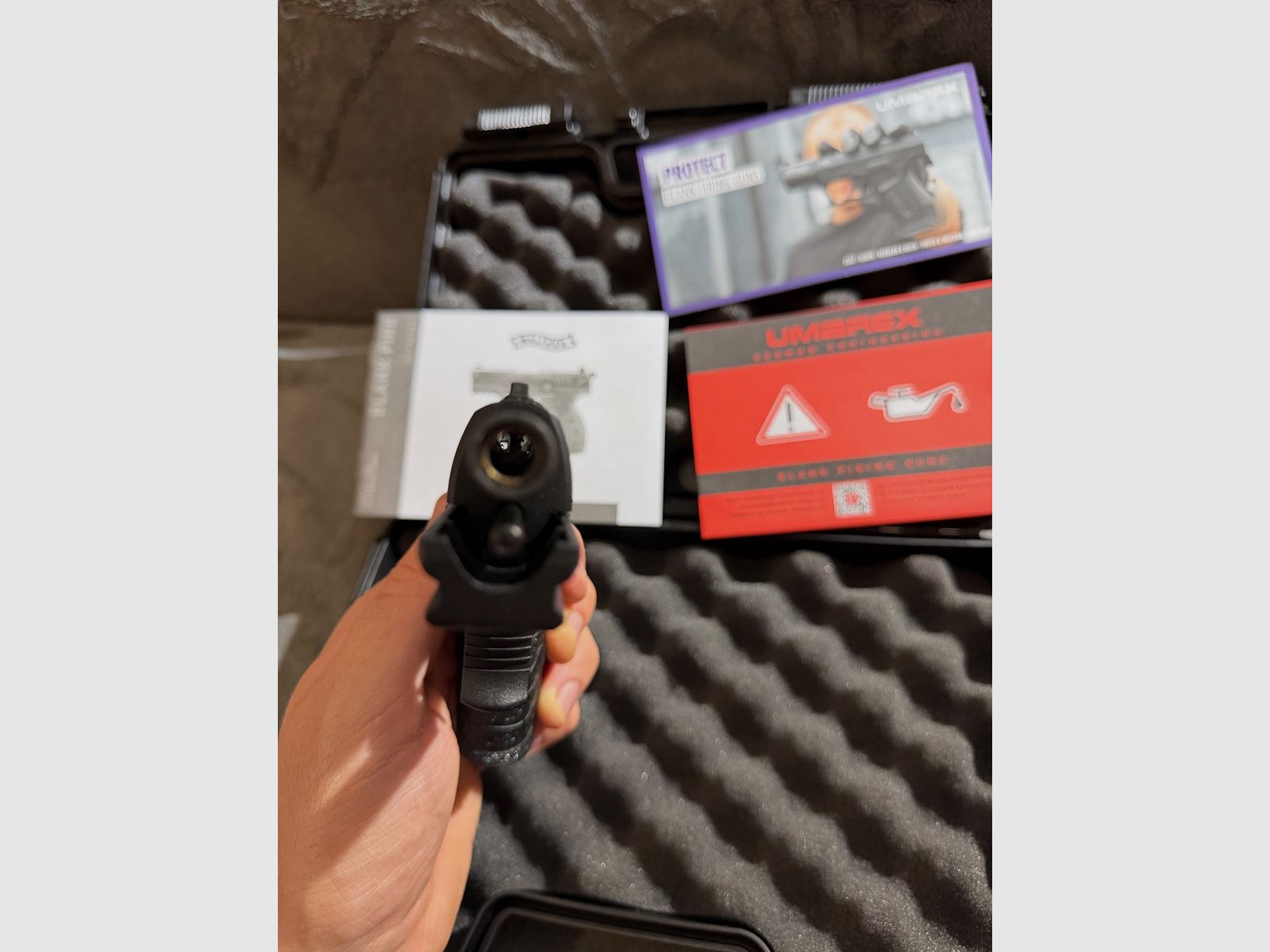 Umarex „Walther P22Q“ pistolet à blanc 9mm P.A.K. noir