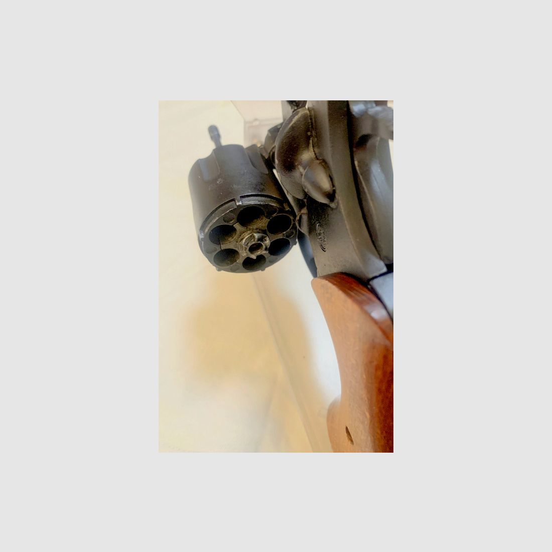 ME 38 Magnum Schreckschuss-Revolver brüniert im Kaliber 9mm R.K. (PTB 438)