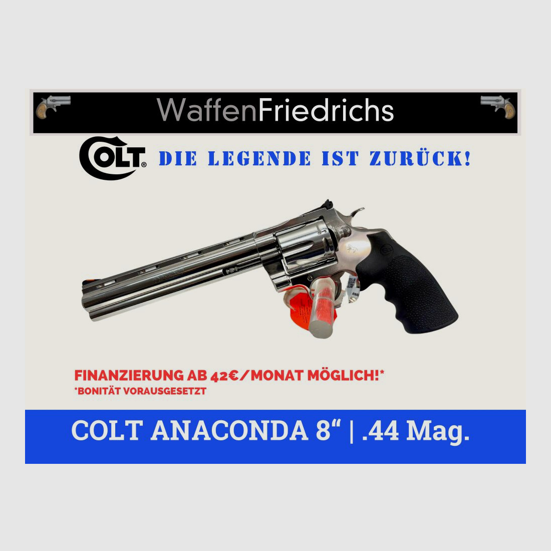 COLT Anaconda 8" - Waffen Friedrichs