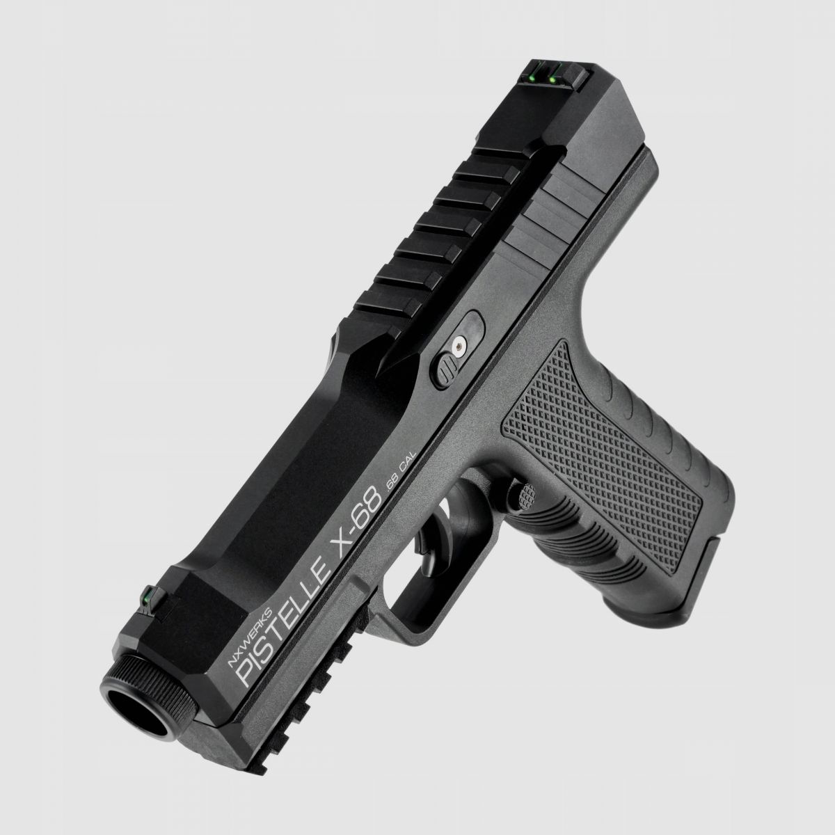 Pistolet na kule gumowe NxWerks PISTELLE X-68 kal. .68 CO2, zdjęcie 3 z 9