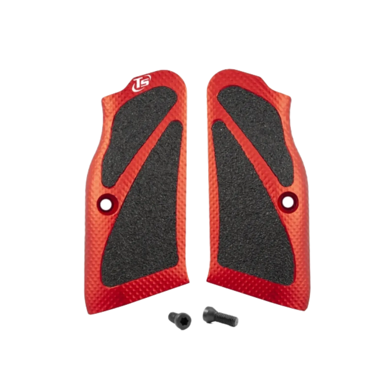 Toni System X3D Long Grips plaquettes de crosse pour Tanfoglio Large Frame I rouges
