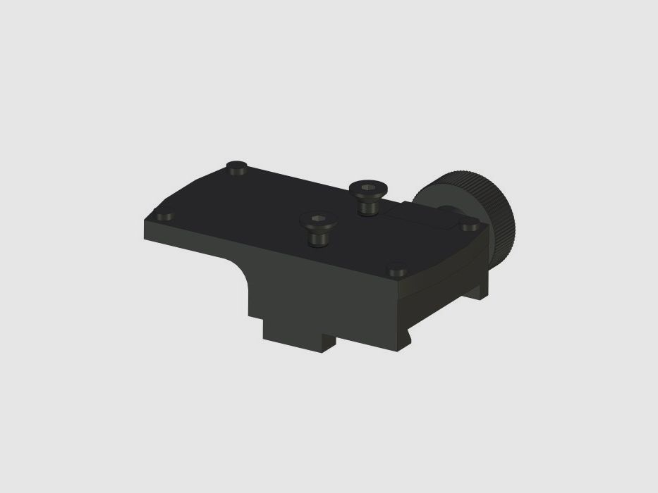 Mount for CZ 550 for Aimpoint and Docter red dot sights, image 2 of 3