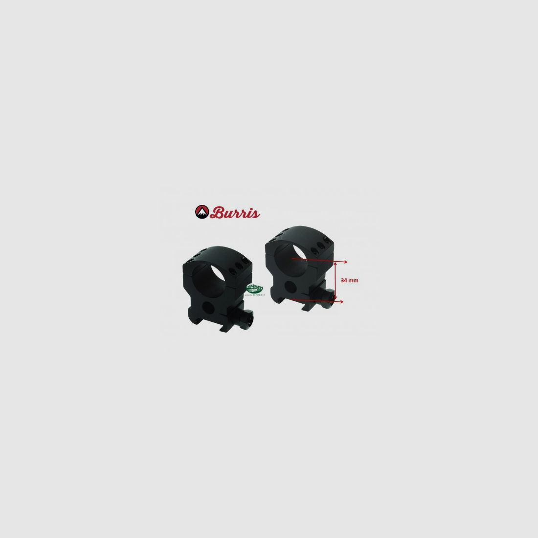 BURRIS Ringe XTREME TACTICAL XTR 30mm Hoch 420164