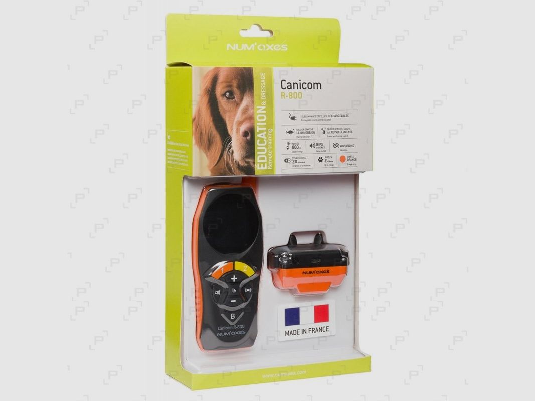 Pack de collar de adiestramiento NUM’AXES CANICOM R-800, imagen 2 de 4