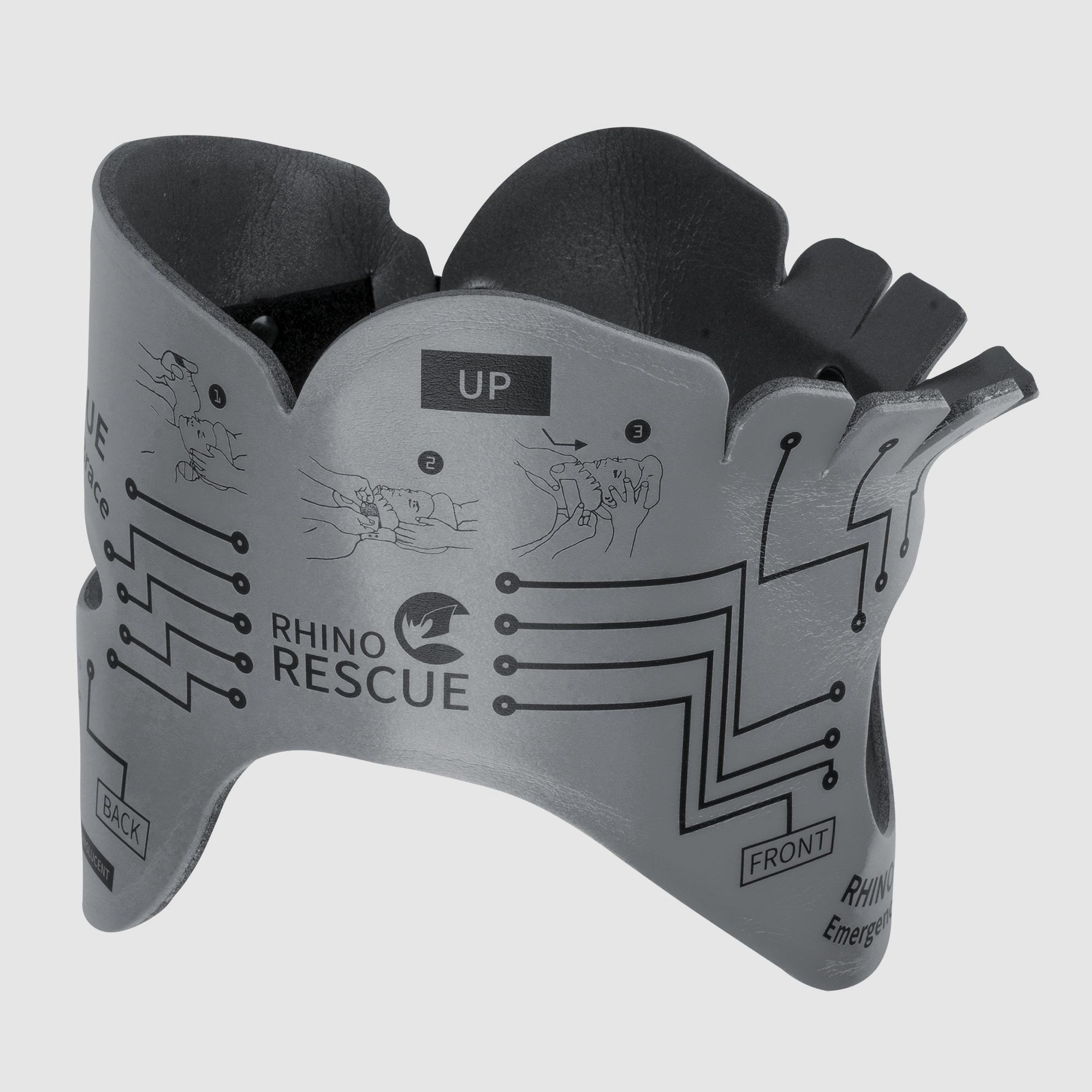 Rhino Rescue Collier de Cou Pliable Support Cervical