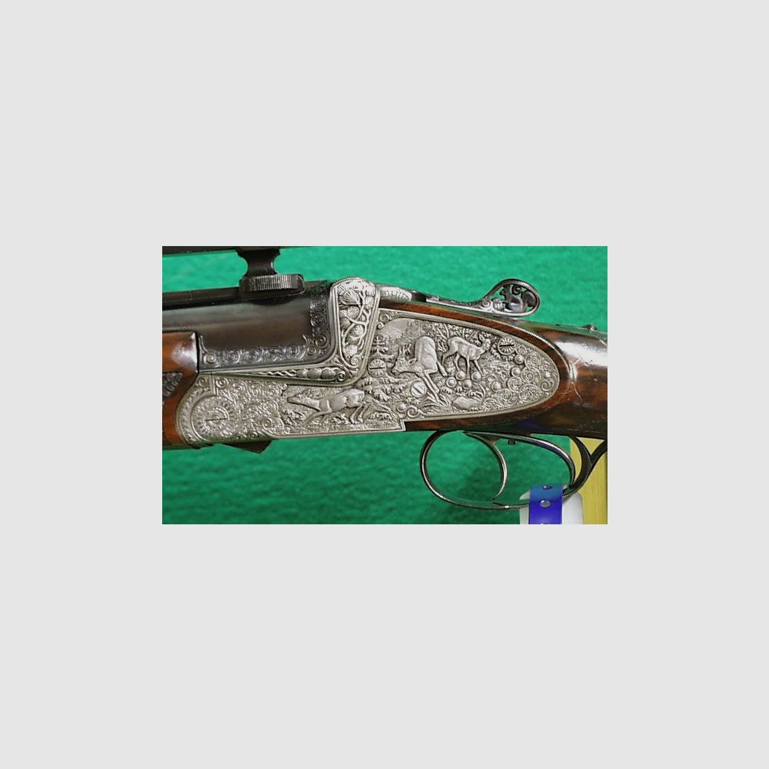 Borovnik Ferlach double-barreled rifle