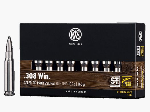 RWS .308Win Speed Tip Pro 10,7g - 165gr Short Rifle