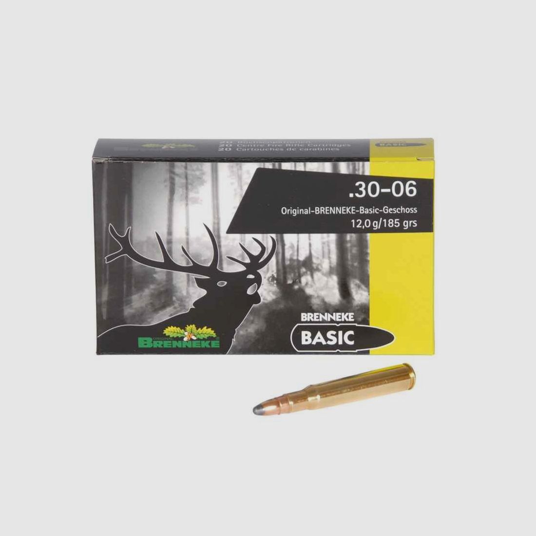 .30-06 Spr. BASIC TLM 12,0g/185grs. Brenneke