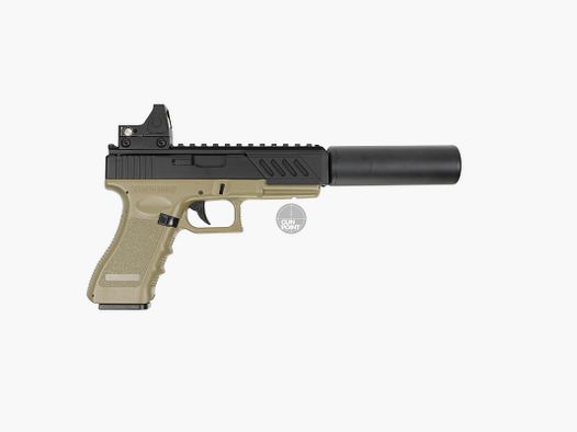 Softair - Pistole - Cyma - CM030 AEP GunPoint Edition DE/BK - ab 14, unter 0,5 Joule