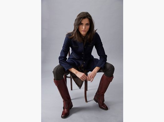 Cappotto Habsburg Lena in blu scuro