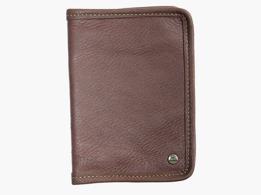 AKAH hunting license case made of moose leather