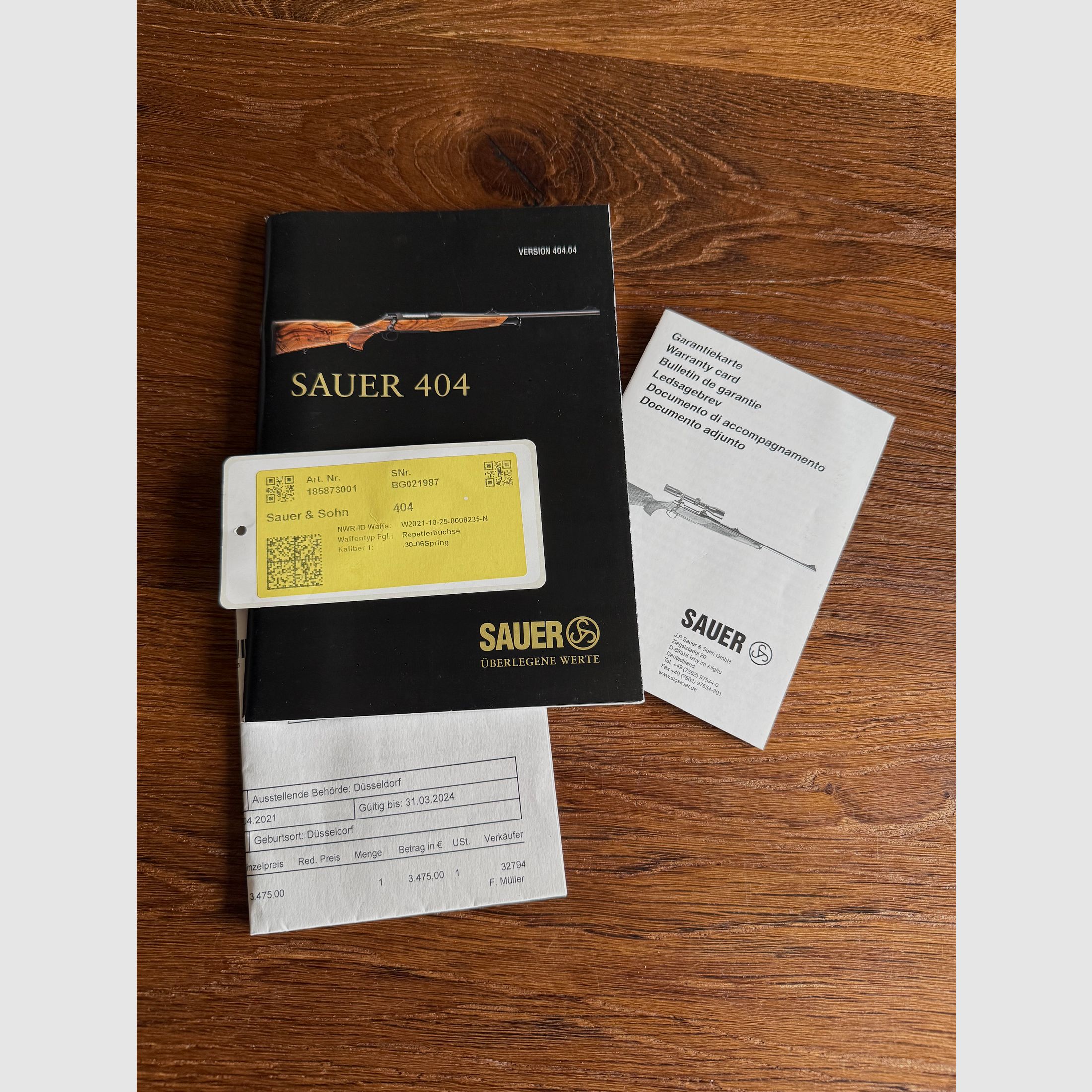 Sauer 404 Classic .30-06 NEUWERTIG