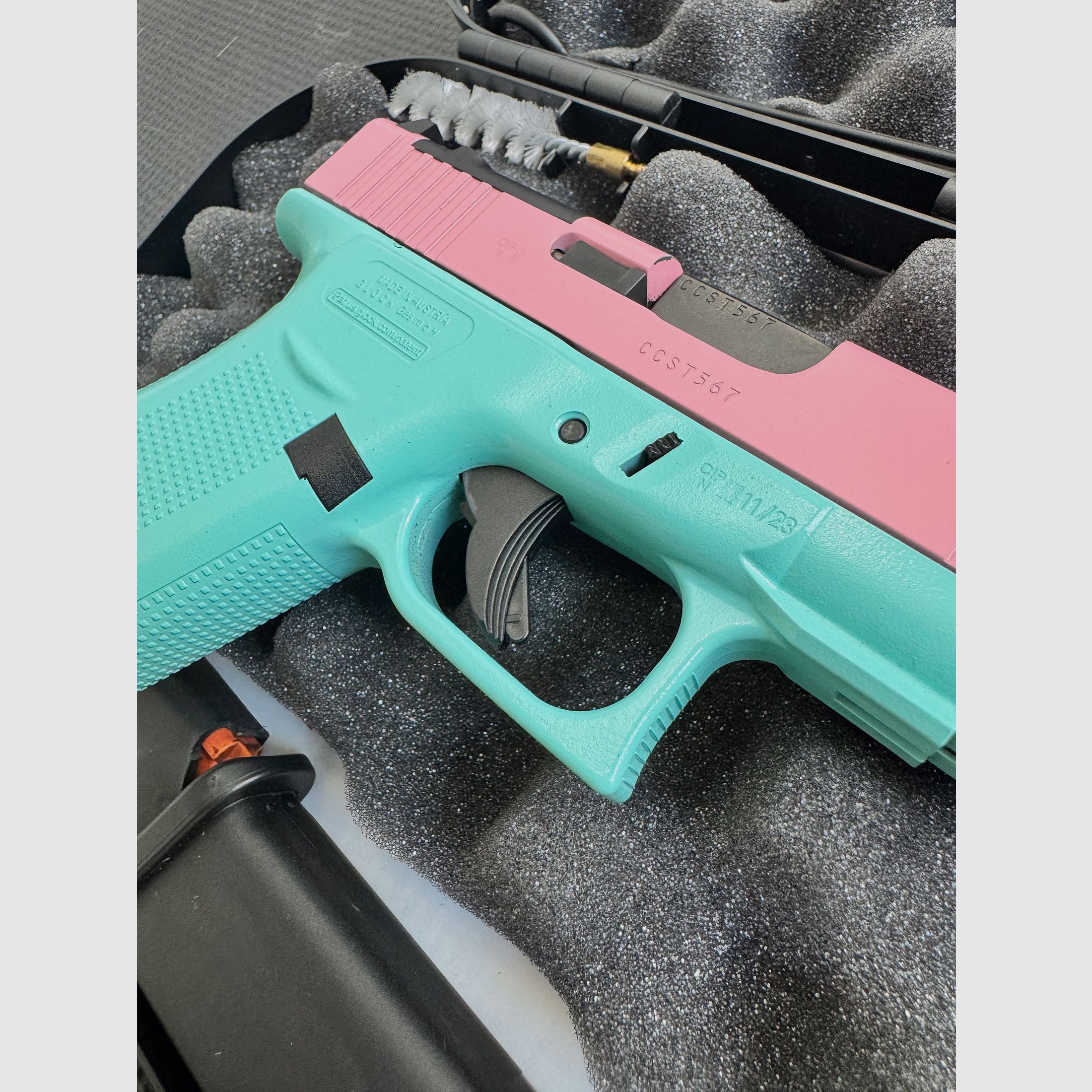 Glock 43X R/MOS/FS 9 x 19 mm incl. rail