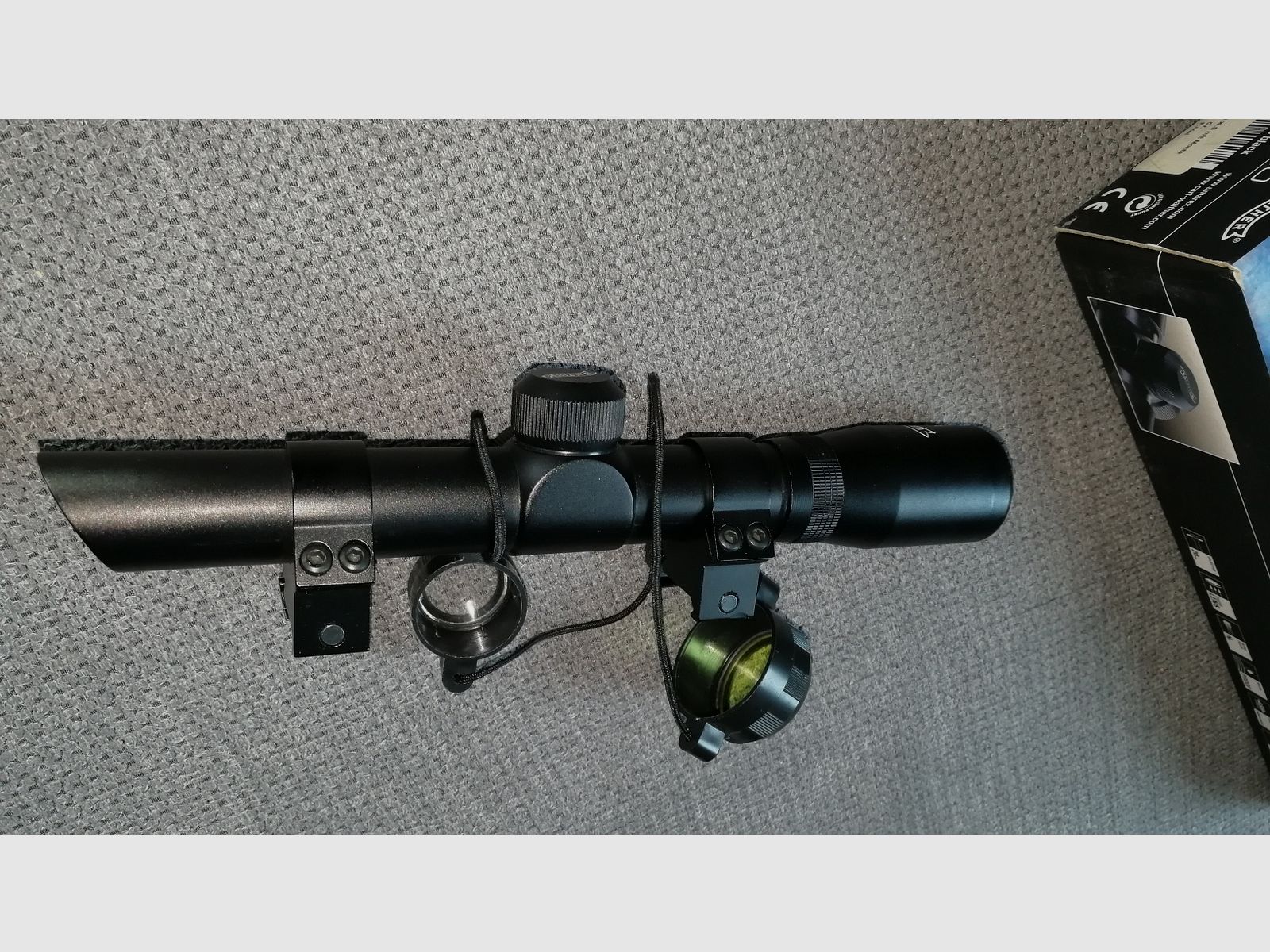 Walther Luftpistole CP 88 silber