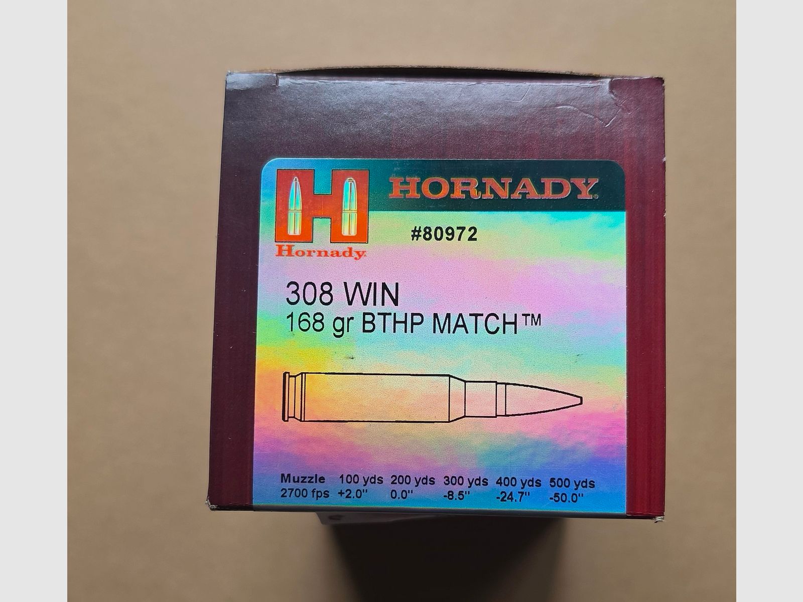 Hornady Match 308win 