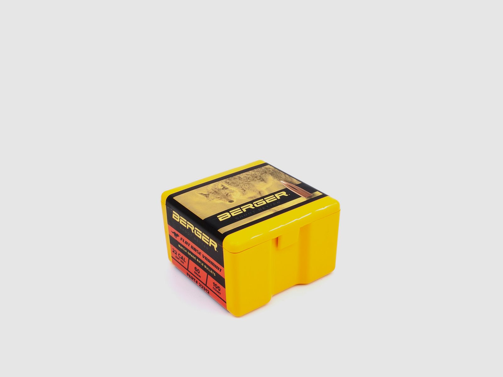 Proiettile Berger .22 FB Varmint 60GR 100 Pezzi