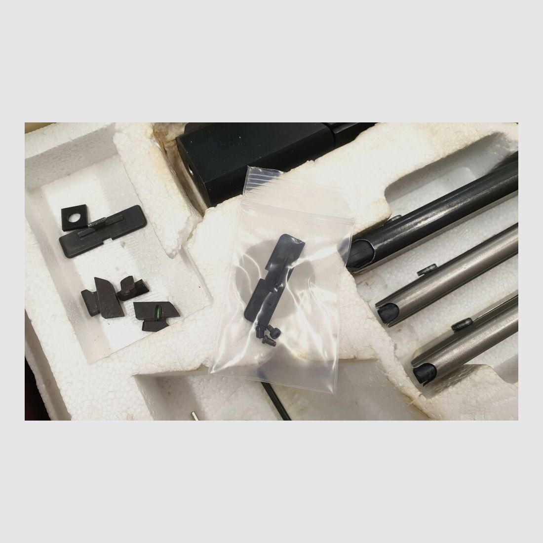 Pistol Erma Mod.ESP85A including interchangeable system with accessories