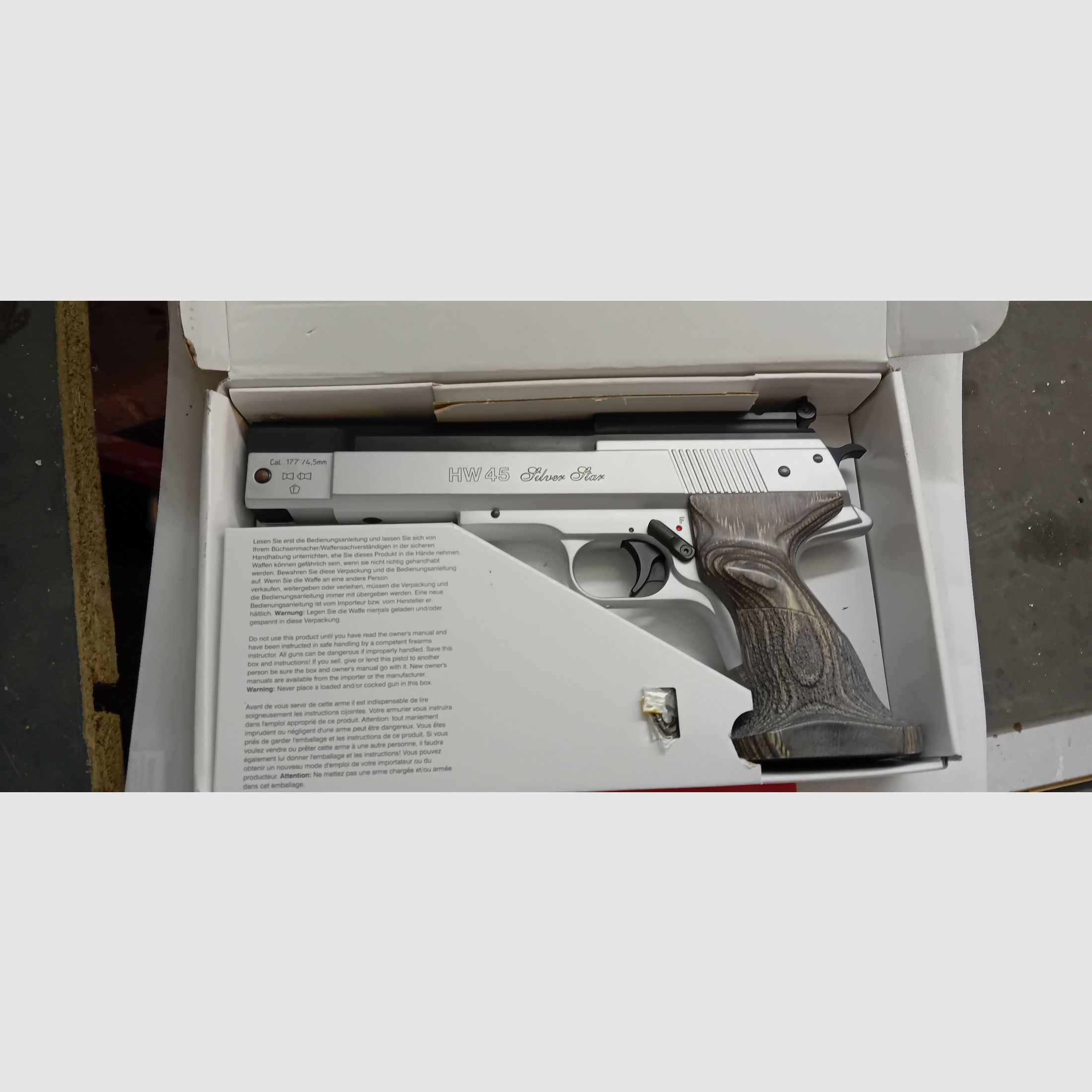 Weihrauch HW 45 silverstar edition
