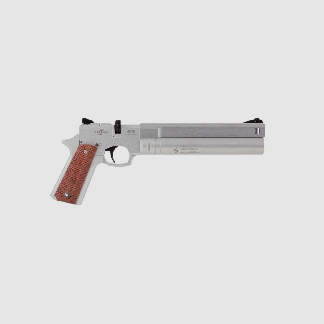 Ataman AP16 Metal Silver Cal. 4,5 mm Libera Vendita
