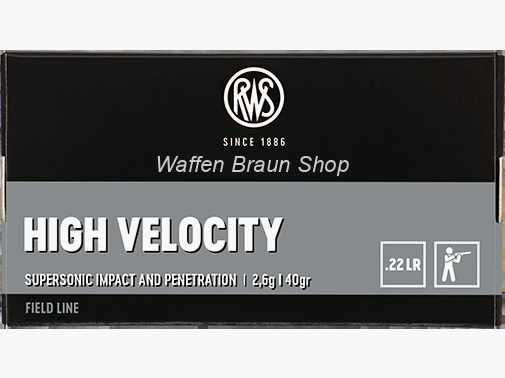 RWS .22 l.r. HV 50 pieces