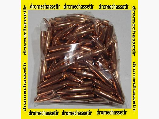 Verpakking van 100 kogels Partizan kal. 338 BTHP 250 grains