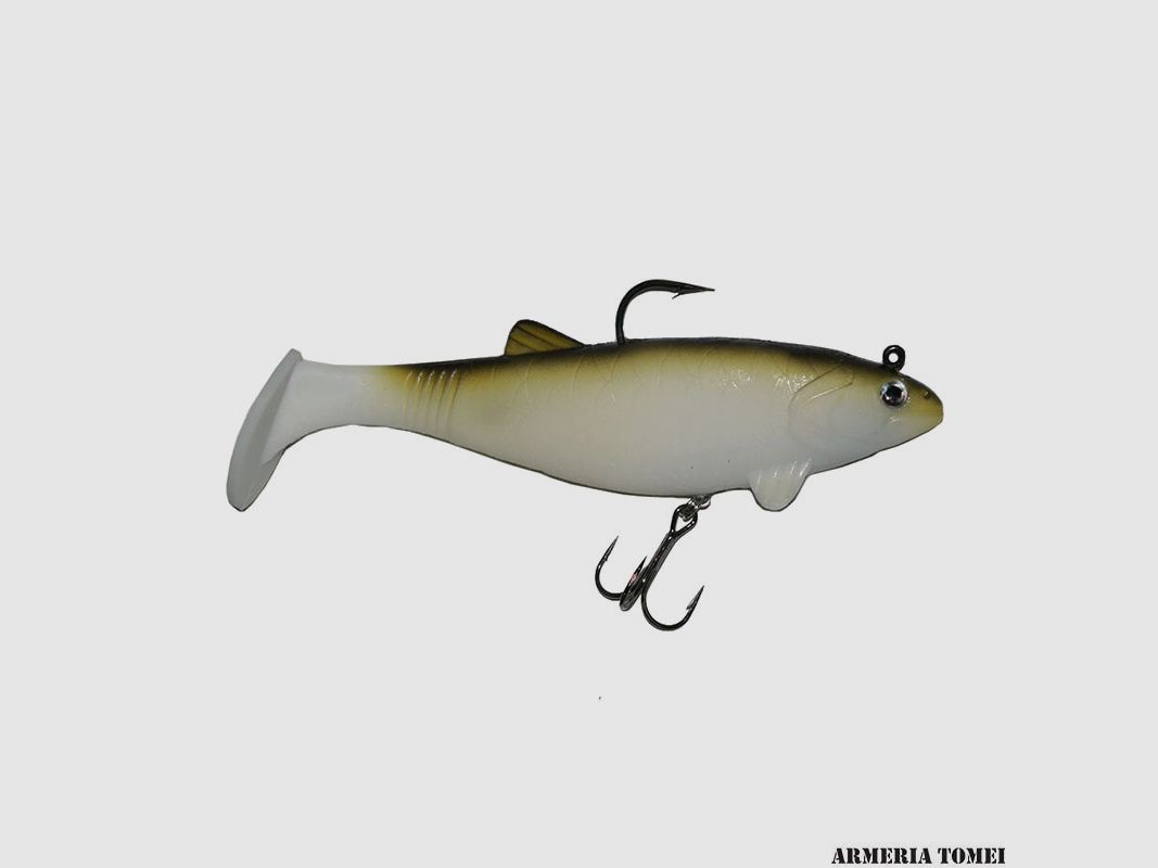 HERAKLES – MONSTER BAITS HUGE SHAD 20/20cm 135gr Albino Green