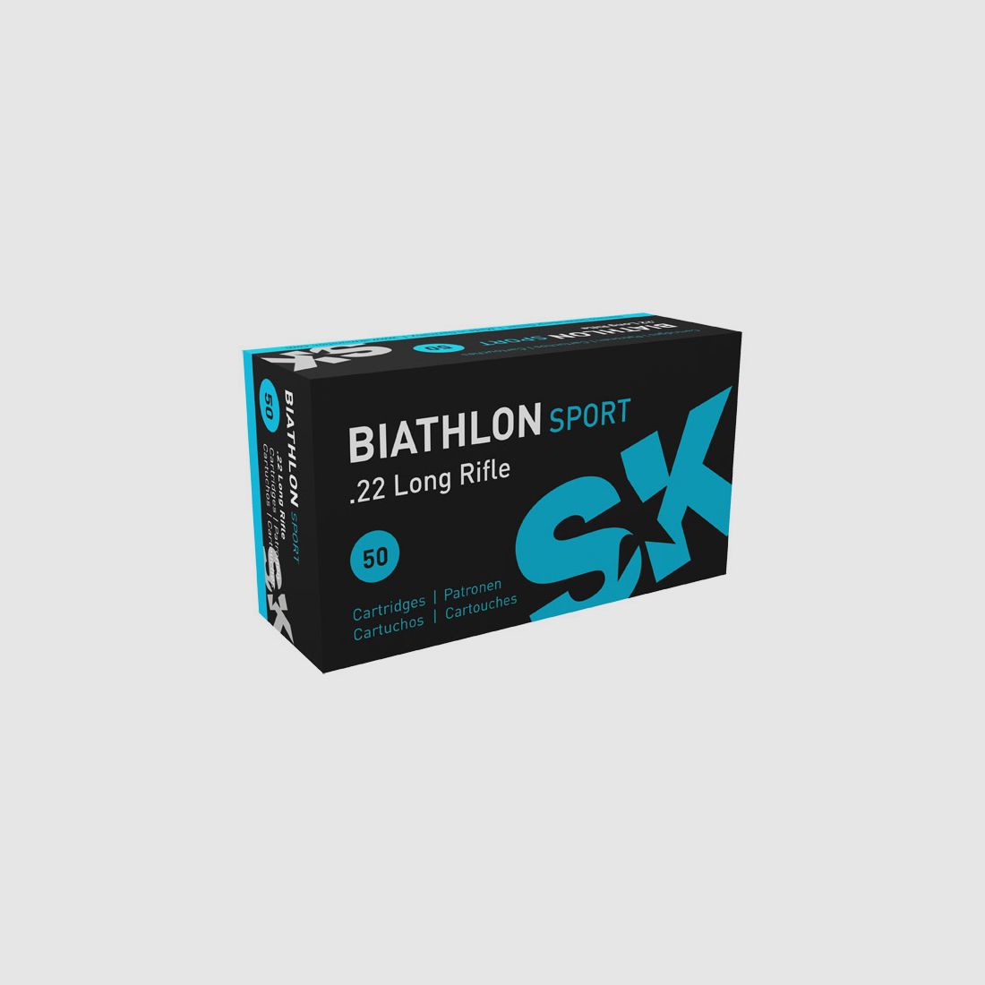 SK Biathlon Sport .22 LR 40GR LRN 50 Patronen