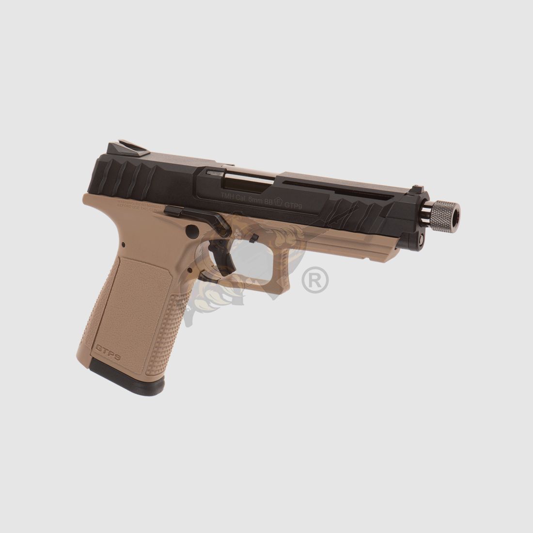 G&G GTP9 GBB Airsoft Pistole in Black/Desert -F-